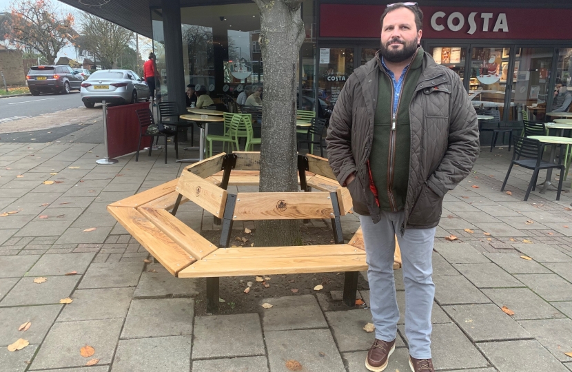 1st Green Bench in Shenfield