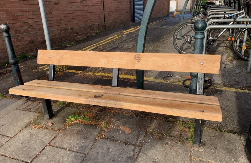 2nd Green Bench in Shenfield