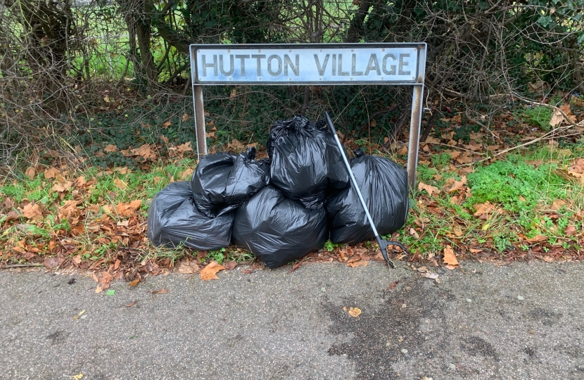 Hutton Village Litter Pick Bags