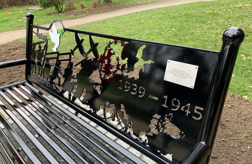 Memorial Bench - 1939 - 1945