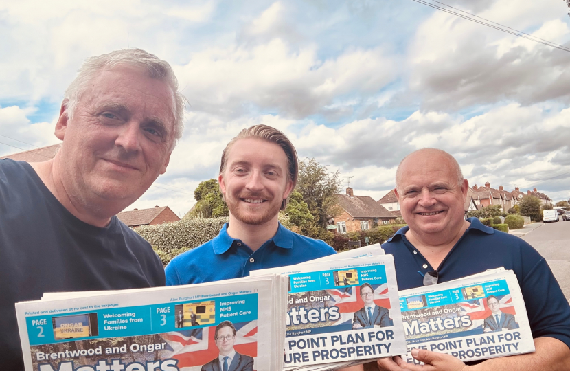 Some of our team out in North Weald