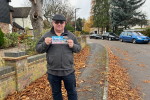 Thomas Gordon campaigning for a cleaner Shenfield