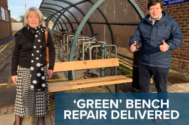 Shenfield Green Bench Repair