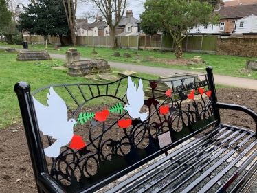 Memorial Bench - Lest We Forget
